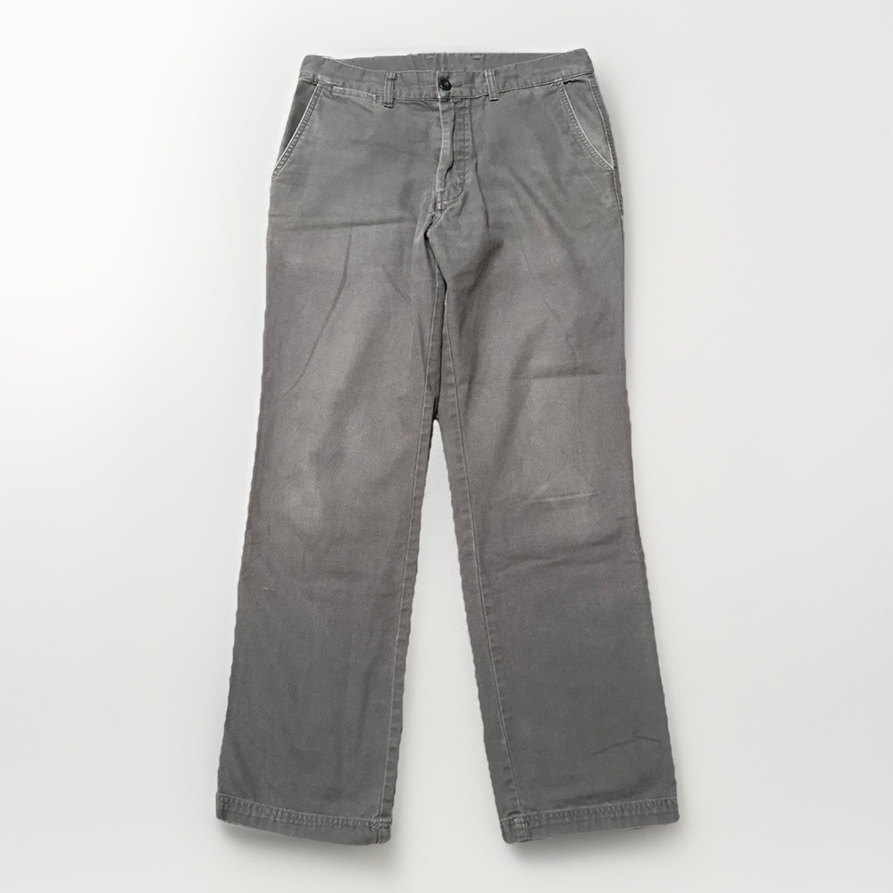 Patagonia Regular Fit Jeans Mens 33x30 Gray Organic Cotton Stretch Pants